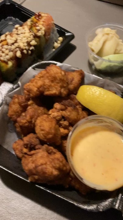 The One Sushi + - Chicken Karaage, Tuna Roll, and Playboy (Raw) - Sushi Bars Near Me - Brookhaven, Georgia