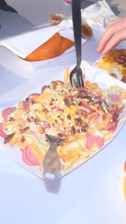 Wezzarepas - Salchipapas, arepas, and empanadas! Also be sure to try the apple soda - Colombian Near Me - Whittier, California