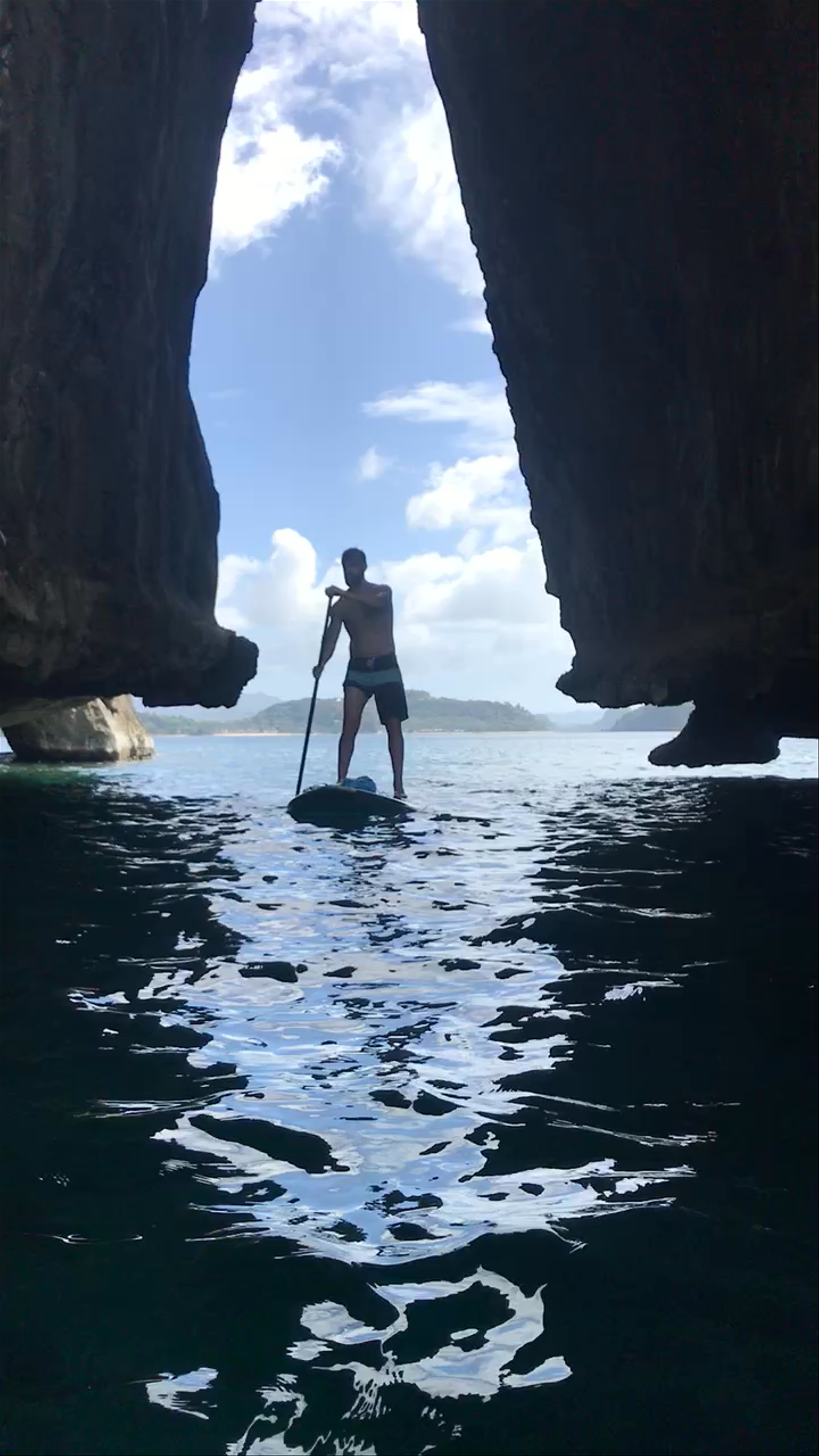 Paddleboarding Adventure Through El Nido’s Majestic Sea Caves