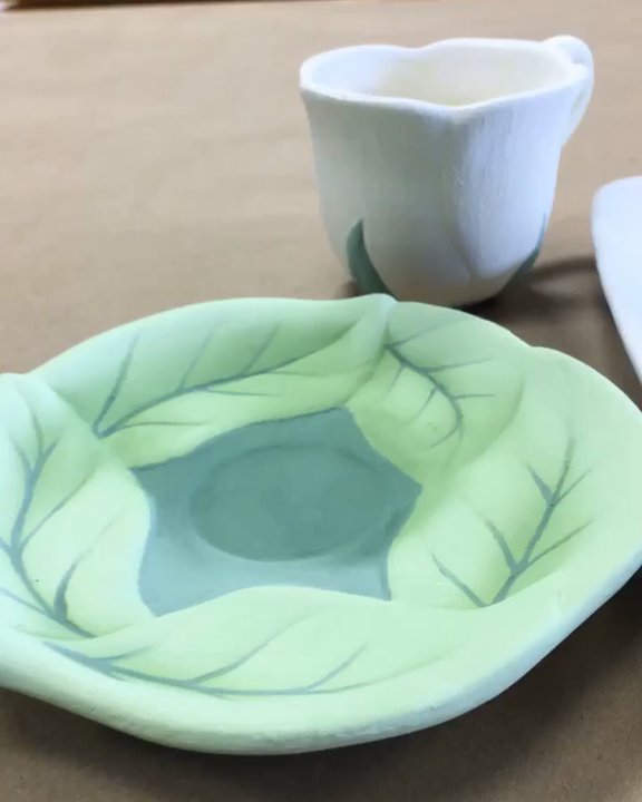 Pottery Magic Modesto - They always have the cutest stuff! Tea cup and saucer that looks like something straight out of a fairytale - Venues & Event Spaces Near Me - Modesto, California