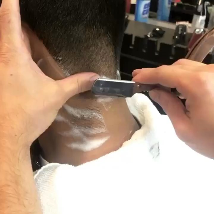 MJC The Barber - straight razor finish on every gentlemen's haircut!!! - Hair Stylists Near Me - La Jolla, California