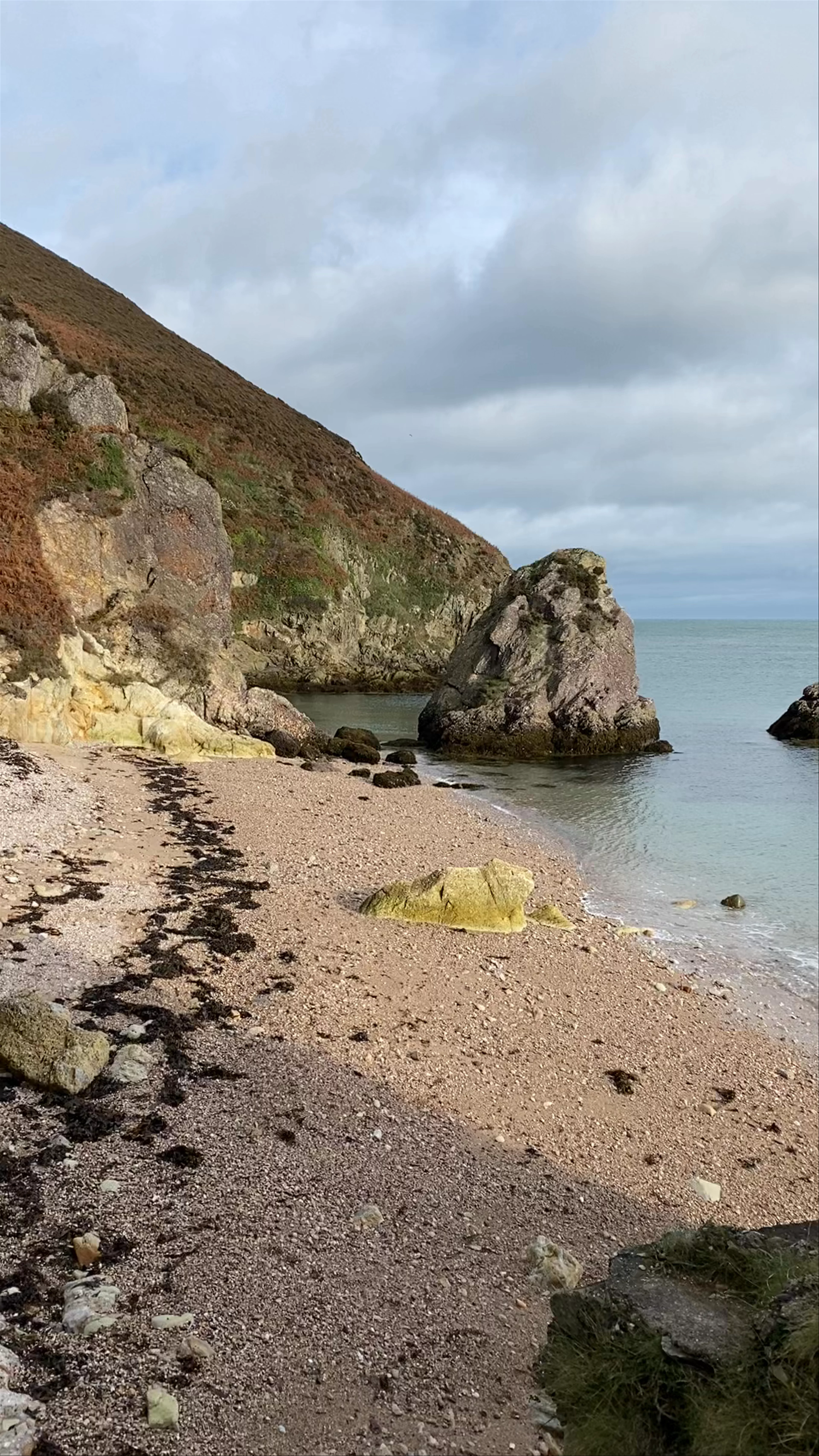 Traeth Porth Wen Beach, Llanbadrig, Cemaes Bay, UK