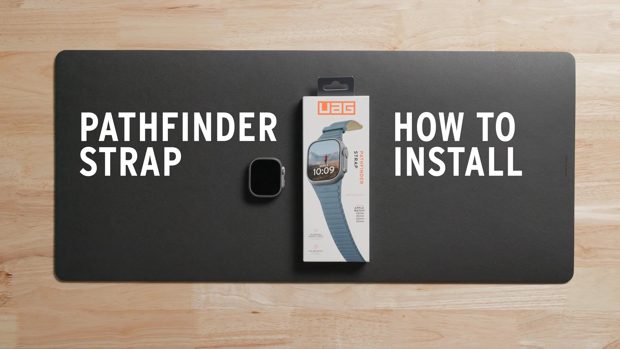 Magnetic Watch Strap for Apple Watch Silicone Pathfinder