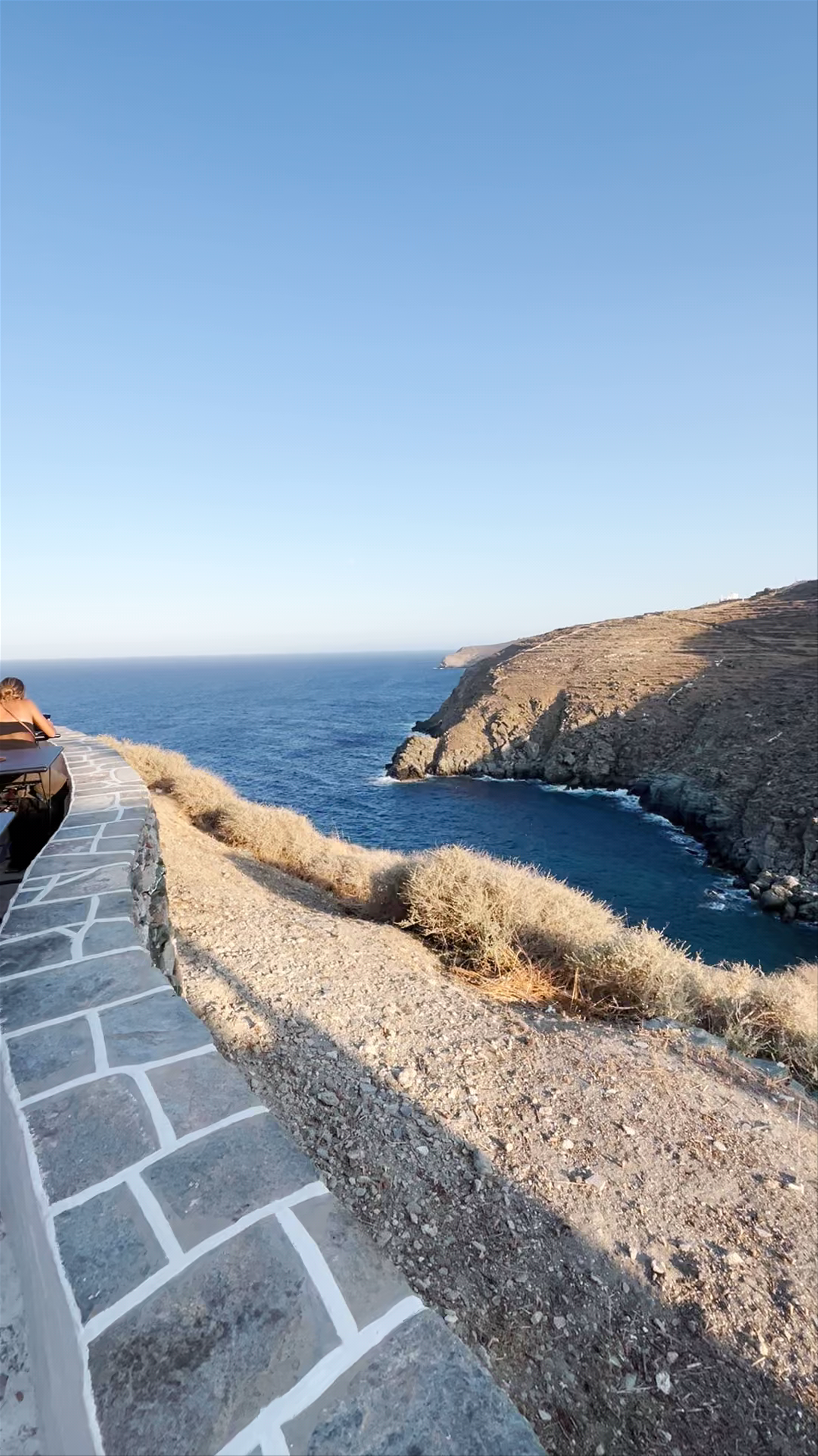 Sunset Soirée at Loggia Wine Bar with Stunning Aegean Views