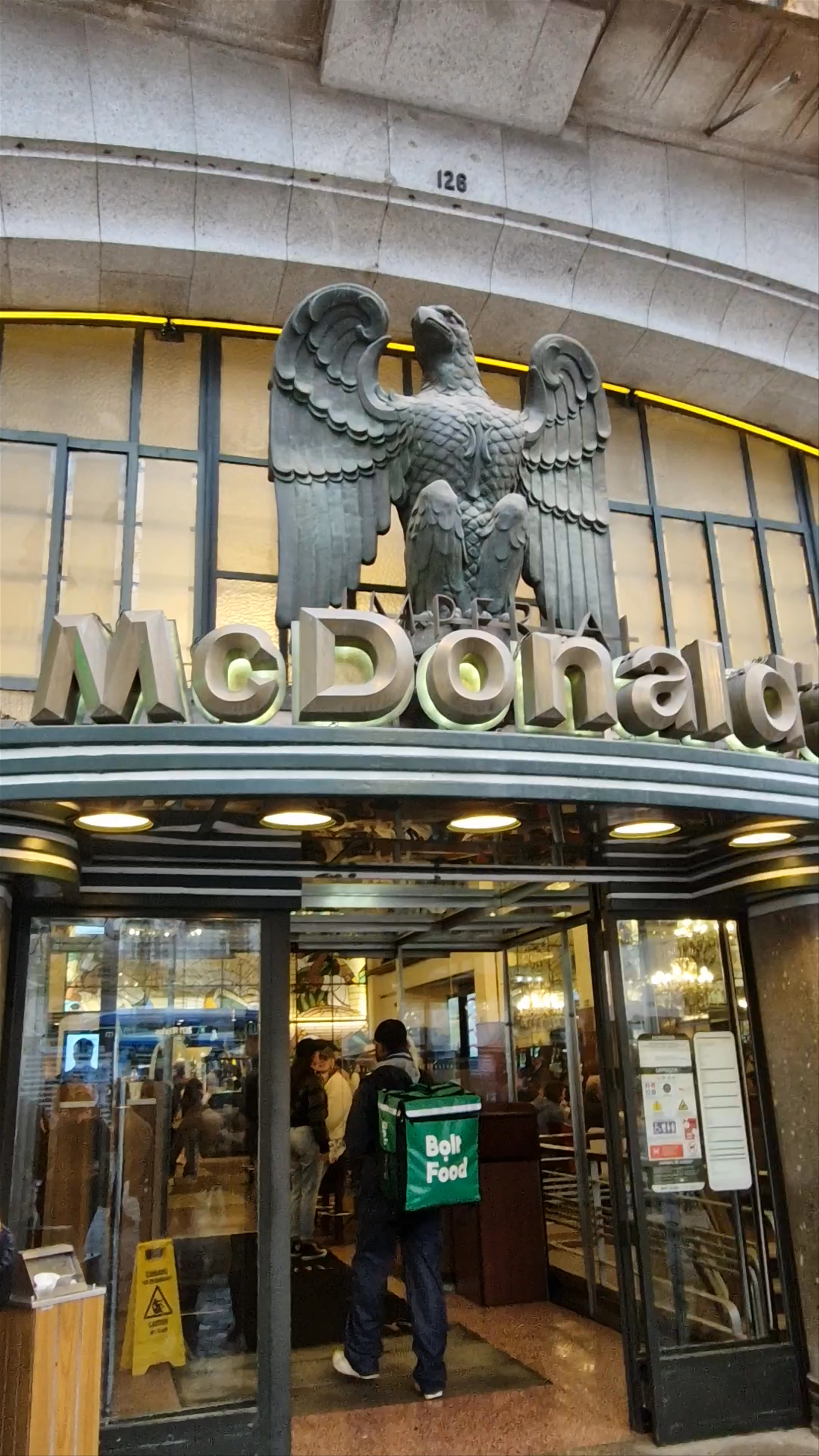 McDonald's Imperial Aliados: Iconic Dining at Liberdade Square, Porto