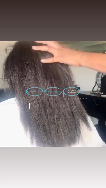 Extensions Silk Press Salon - Silk Press with the Braidless Sewin. Using our ESP exclusive virgin Indian hair. - Hair Salons Near Me - Atlanta, Georgia