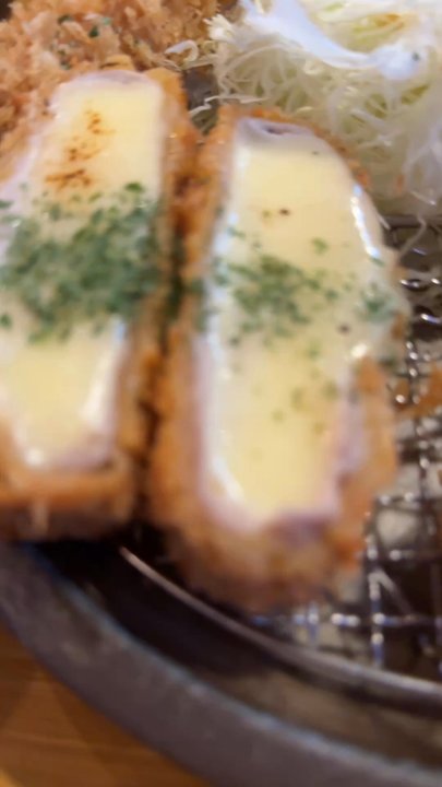 Katsu San - The cheese Katsu we came to try - Japanese Near Me - Richmond, British Columbia