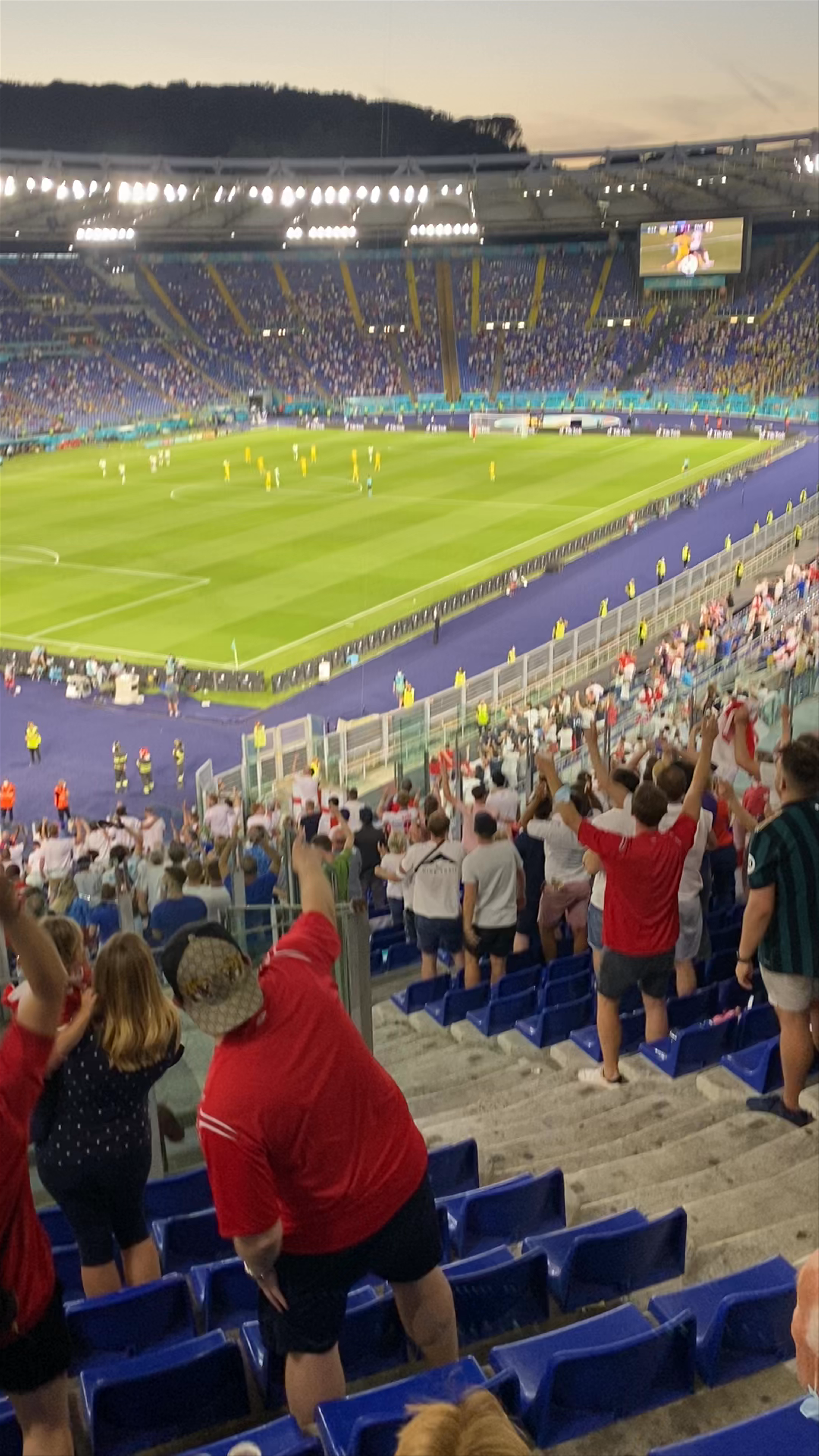Electric Football Night at Stadio Olimpico, Rome