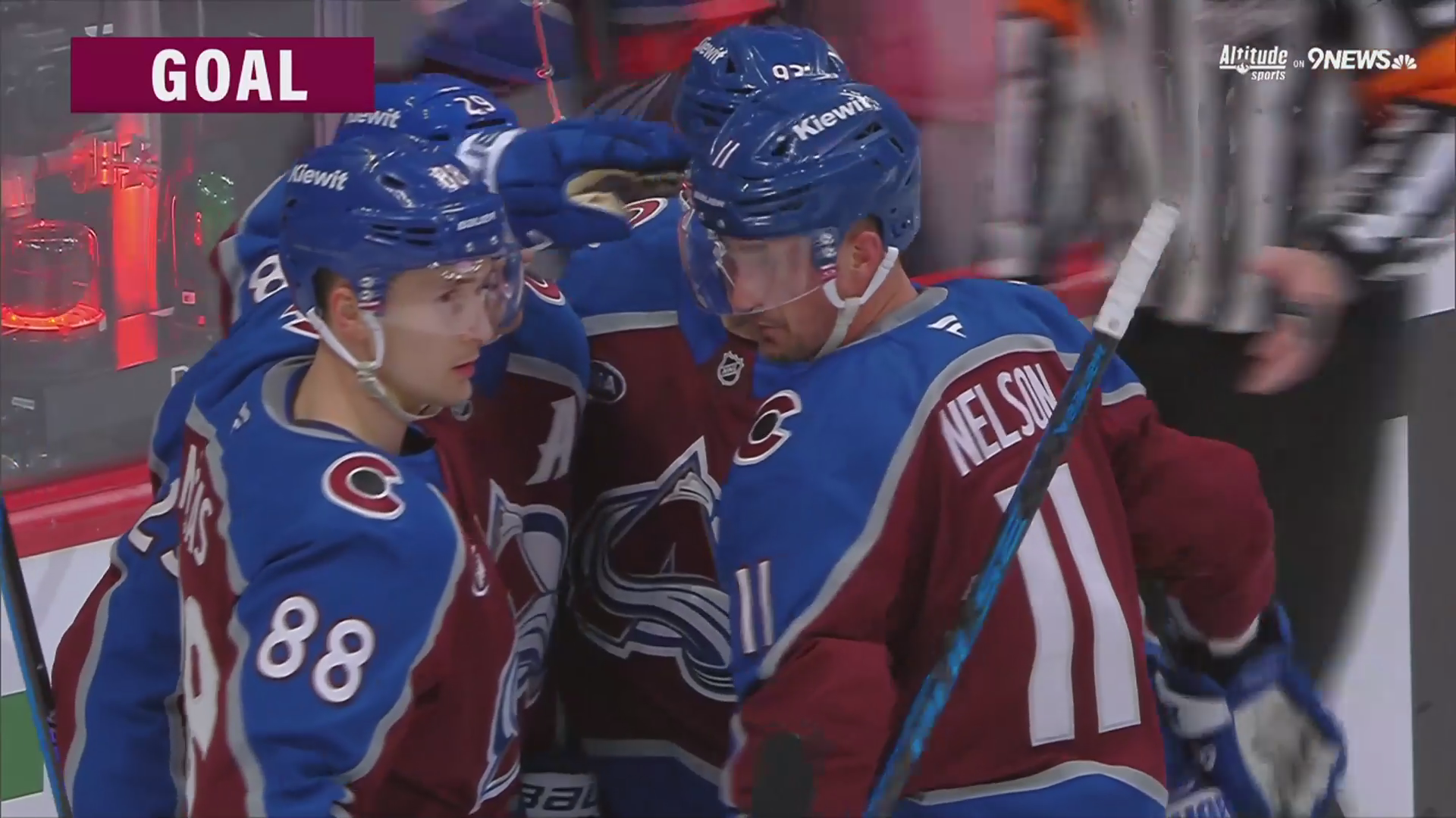 Landeskog Opens Scoring 6 Seconds Into Power Play on MacKinnon Setup · Apr. 9, 2026