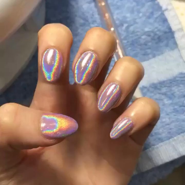 LKD Nails - Holographic gel nails - Nail Salons Near Me - Kenner, Louisiana