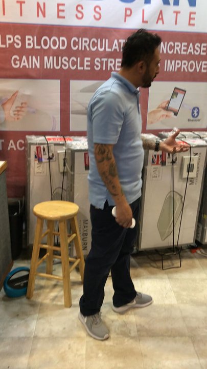 Ocean Sales - Demonstration of their Maxburn Fitness Plate at the Jan. 2018 Salt Lake Home Show. - Wholesale Stores Near Me - Calgary, Alberta