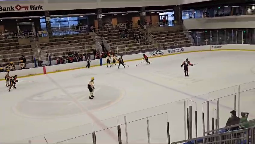 Patrick Buckley: stickhandling weave & ice awareness drop pass for the apple