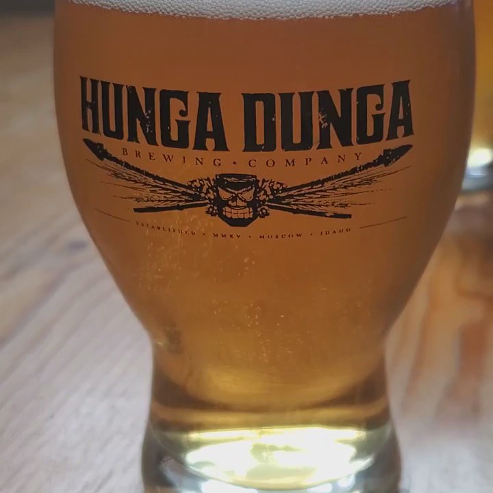 Hunga Dunga Brewing - Had to film the carbonation! - Breweries Near Me - Moscow, Idaho