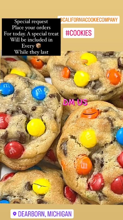 California Cookie - Cookies - Desserts Near Me - Dearborn, Michigan