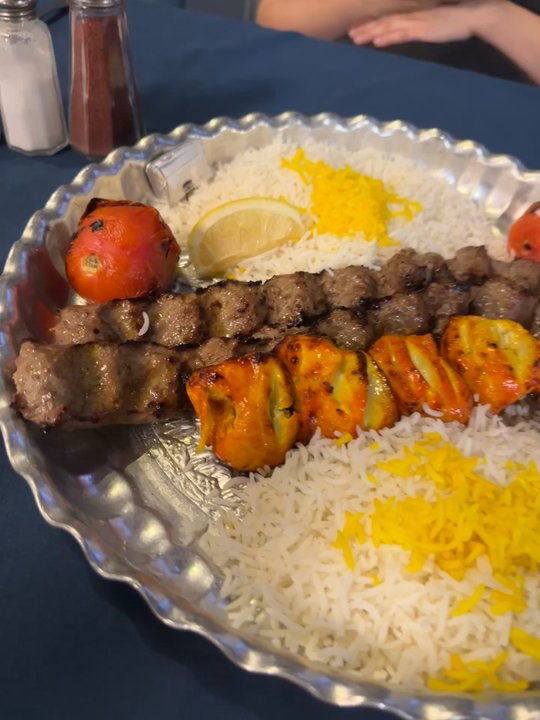 M Cafe & Grill - Beef Koobideh and chicken was definitely a hit!!! love it! - Persian/Iranian Near Me - Lake Forest, California