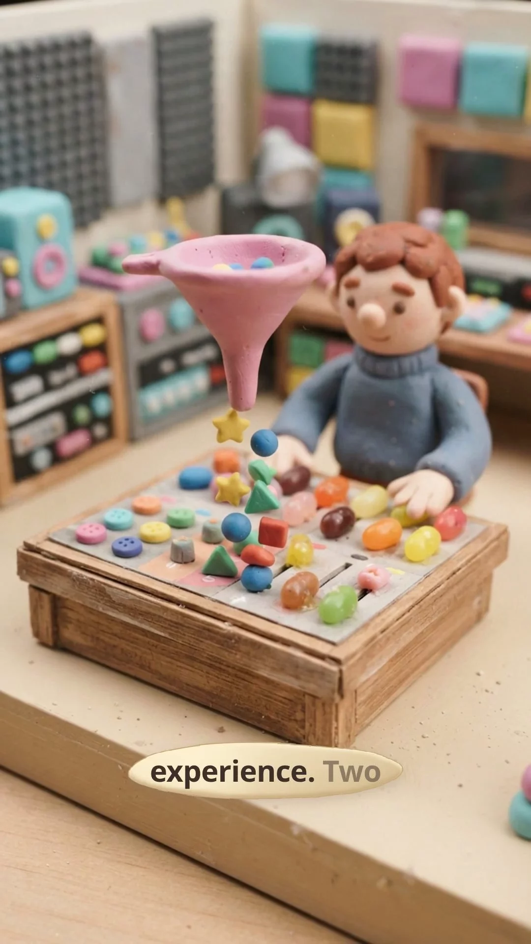 Short in the Claymation style