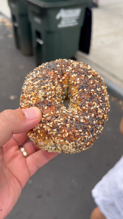 PopUp Bagels - Everything bagel - Bagels Near Me - Brooklyn, New York