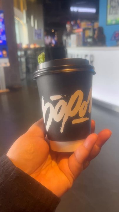 Bopomofo Cafe - Matcha Mint Iced Latte - Cafes Near Me - Los Angeles, California