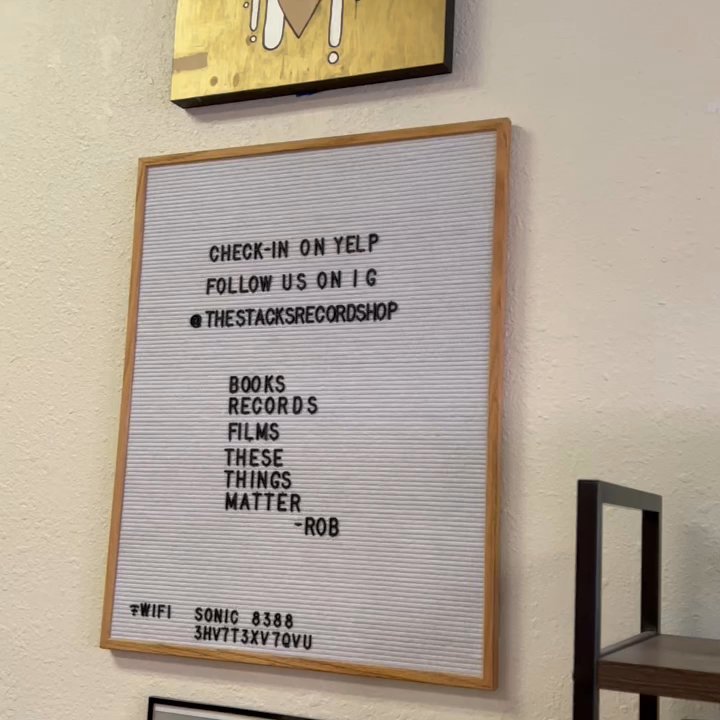 The Stacks Record Shop - Interior - Vinyl Records Near Me - Hayward, California