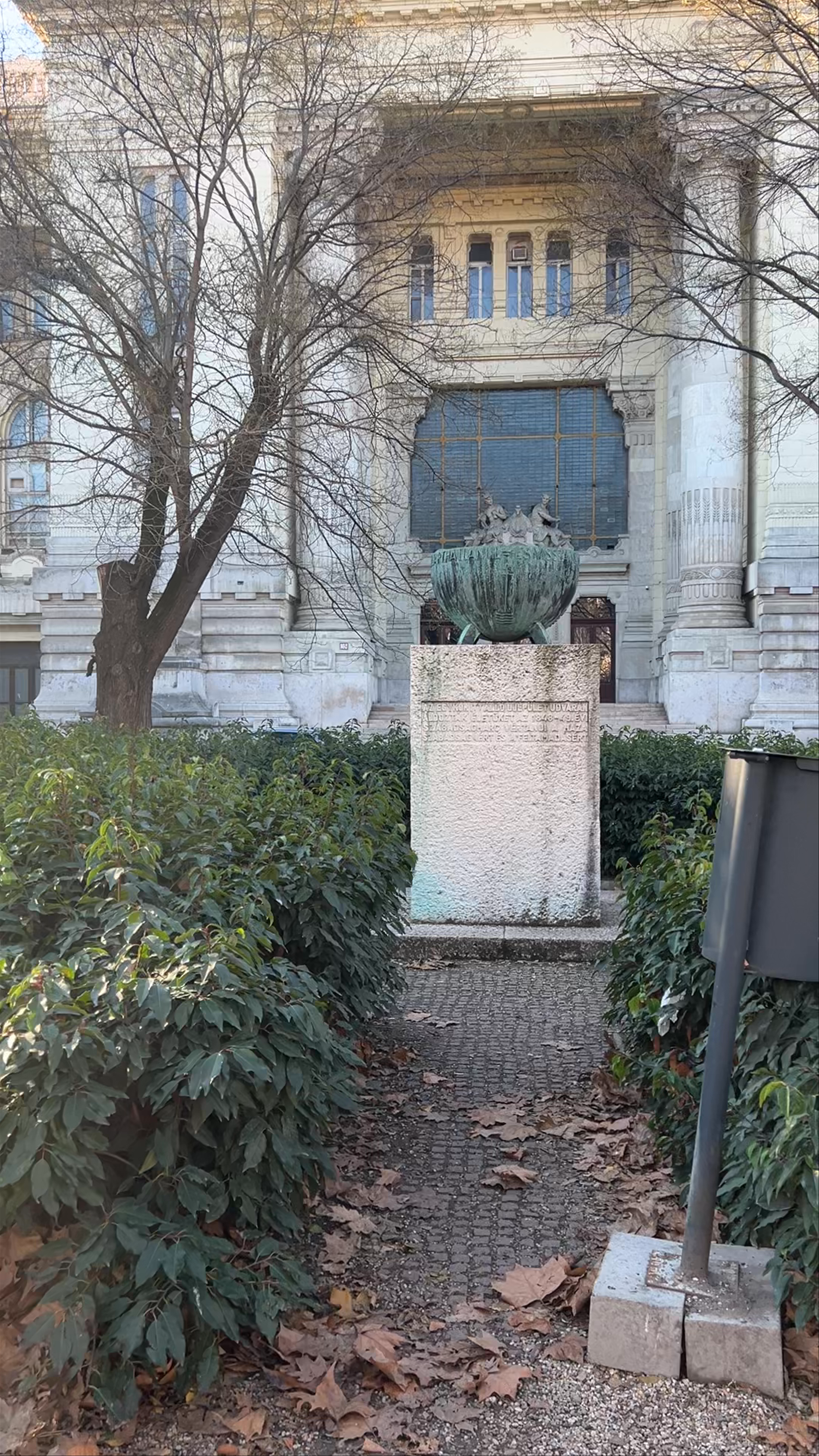 Memorial of the Revolutionaries of 1848 in Liberty Square, Budapest