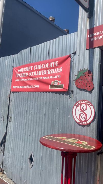 The Strawberry Shack - The Strawberry Shortcake - Ice Cream & Frozen Yogurt Near Me - Carlsbad, California