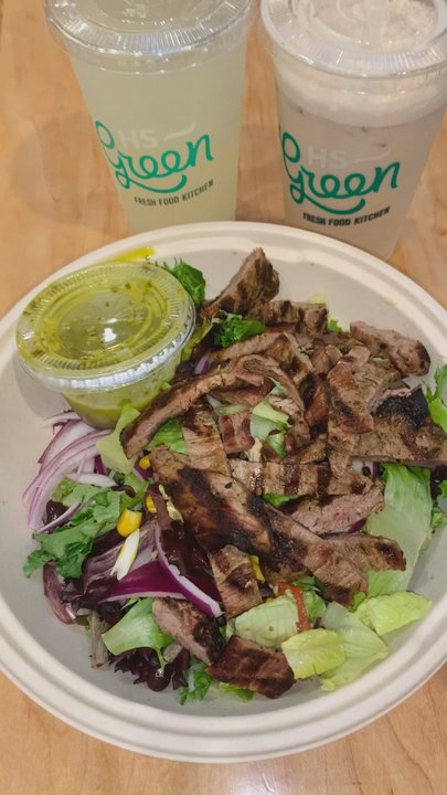 HS Green - Southwest Steak Salad - Salad Near Me - Houston, Texas