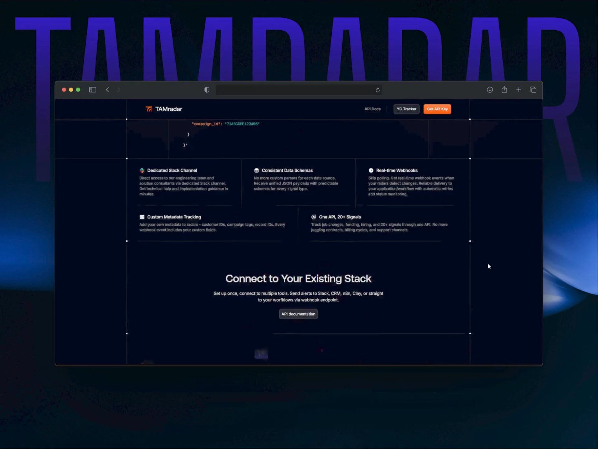 TAM radar