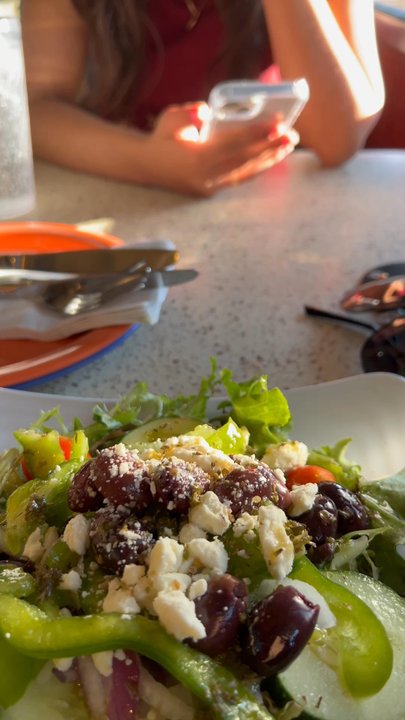 Silver Beach Pizza - Greek salad - Pizza Near Me - Saint Joseph, Michigan