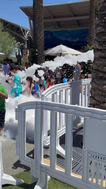 Desert Ridge Marketplace - Bubble shower for kids - Shopping Centers Near Me - Phoenix, Arizona