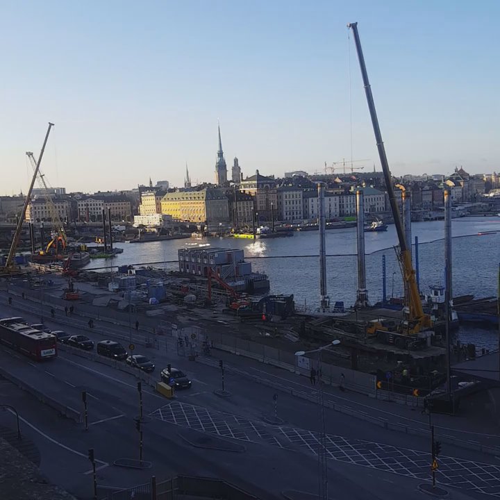 Södermalm - View of the cruise ship docks along the Söder waterway - Local Flavor Near Me