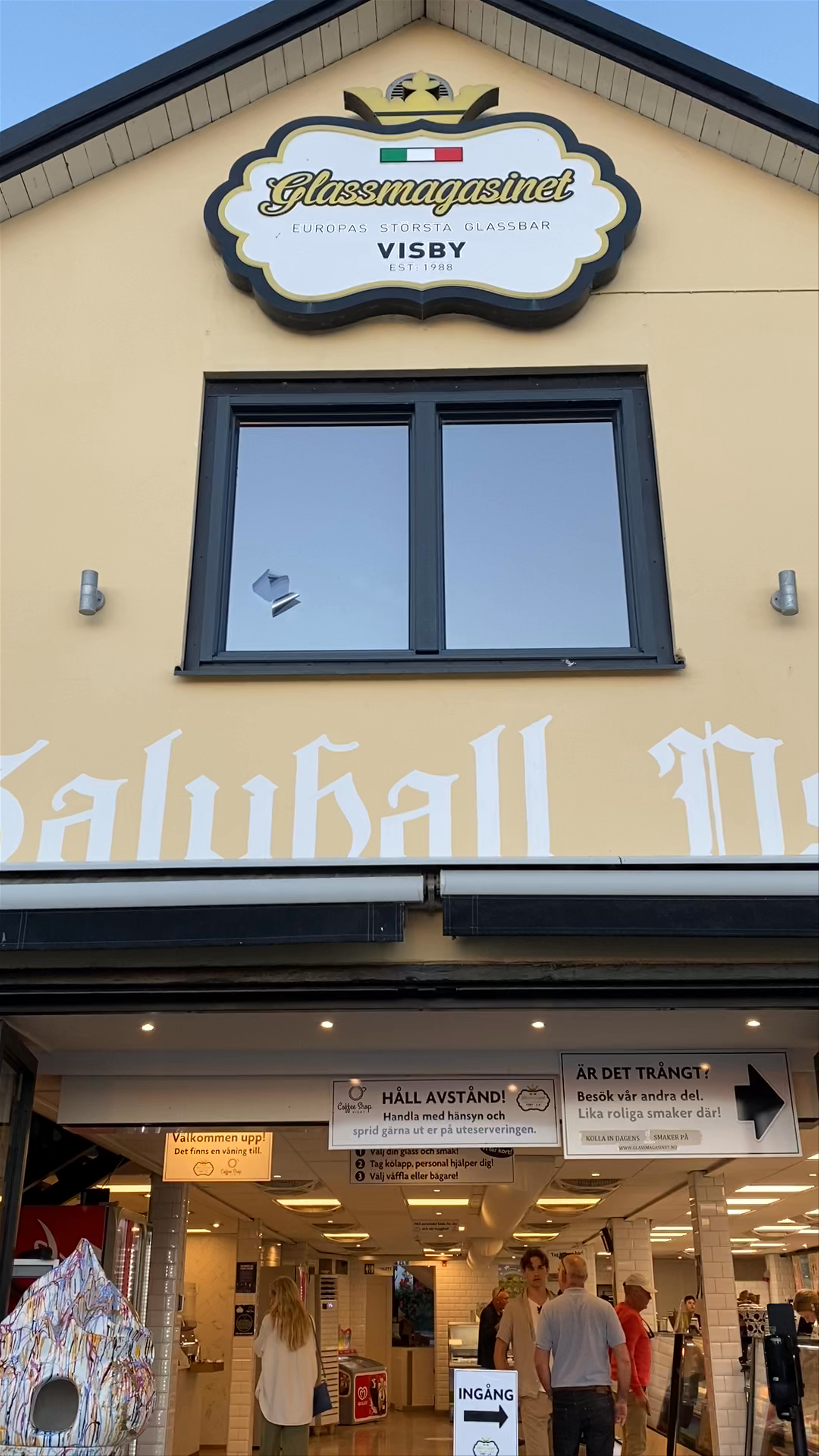 Glassmagasinet, Visby