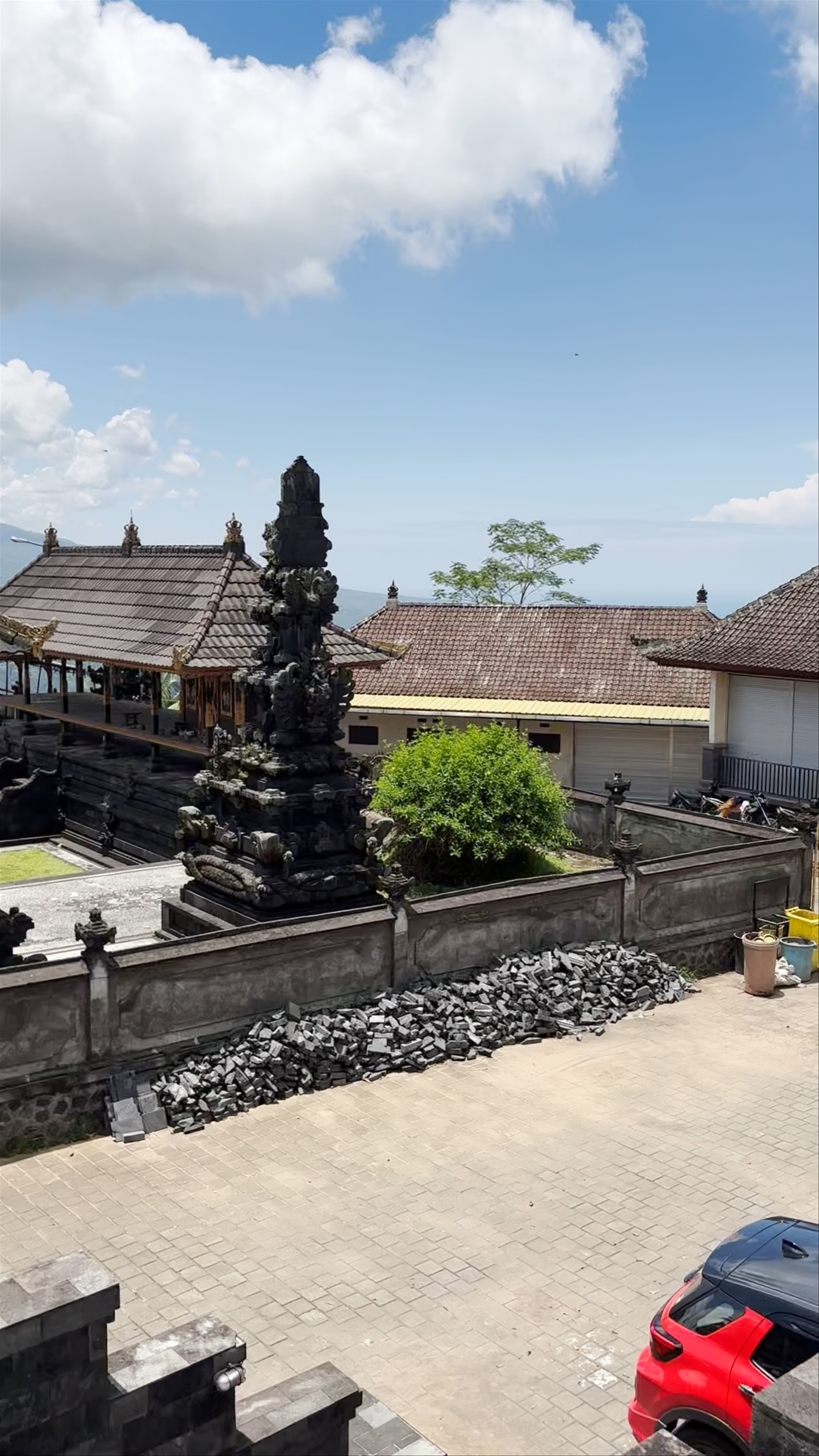 The Gate Enter to Lempuyang Temple