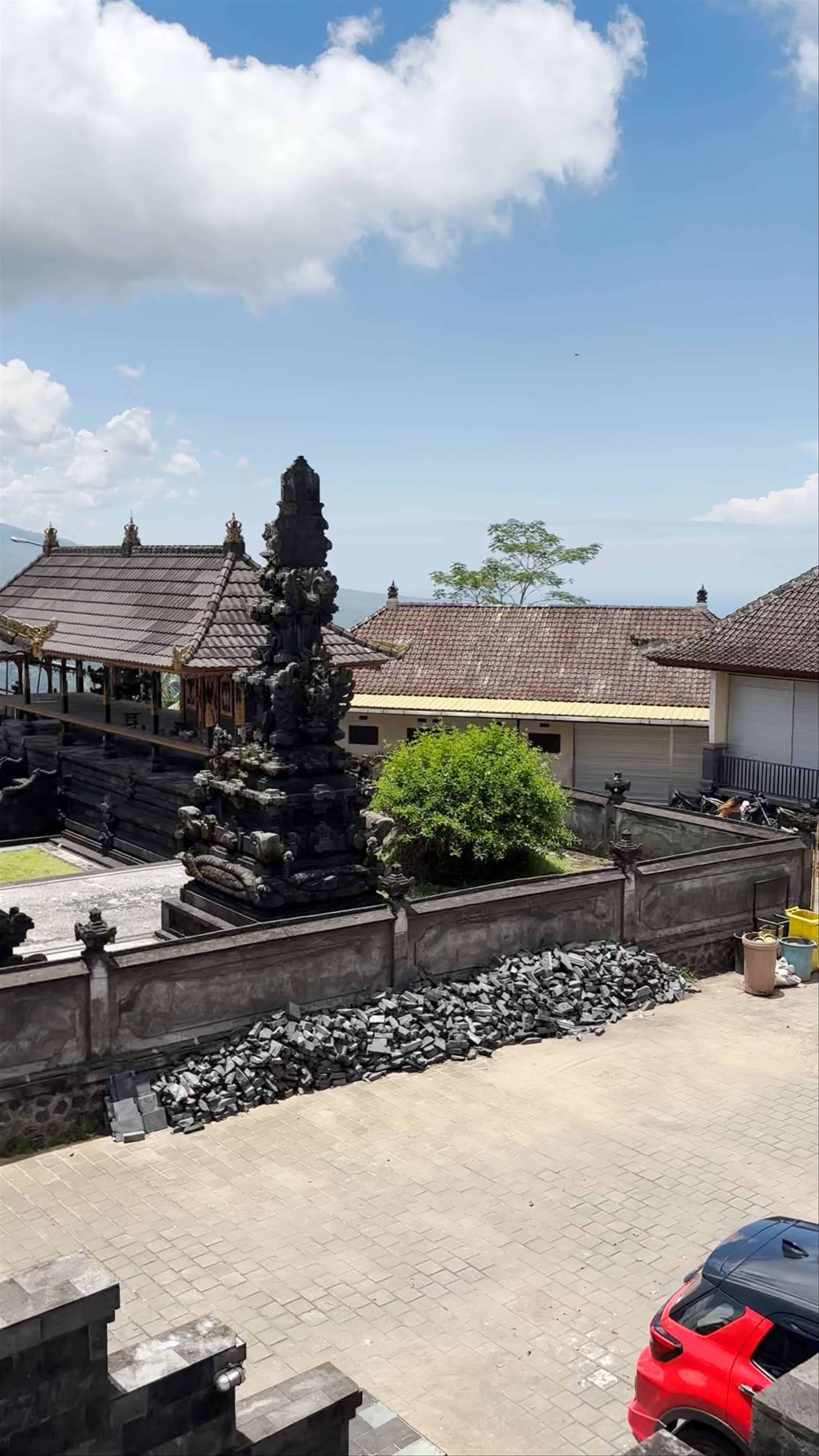 The Gate Enter to Lempuyang Temple