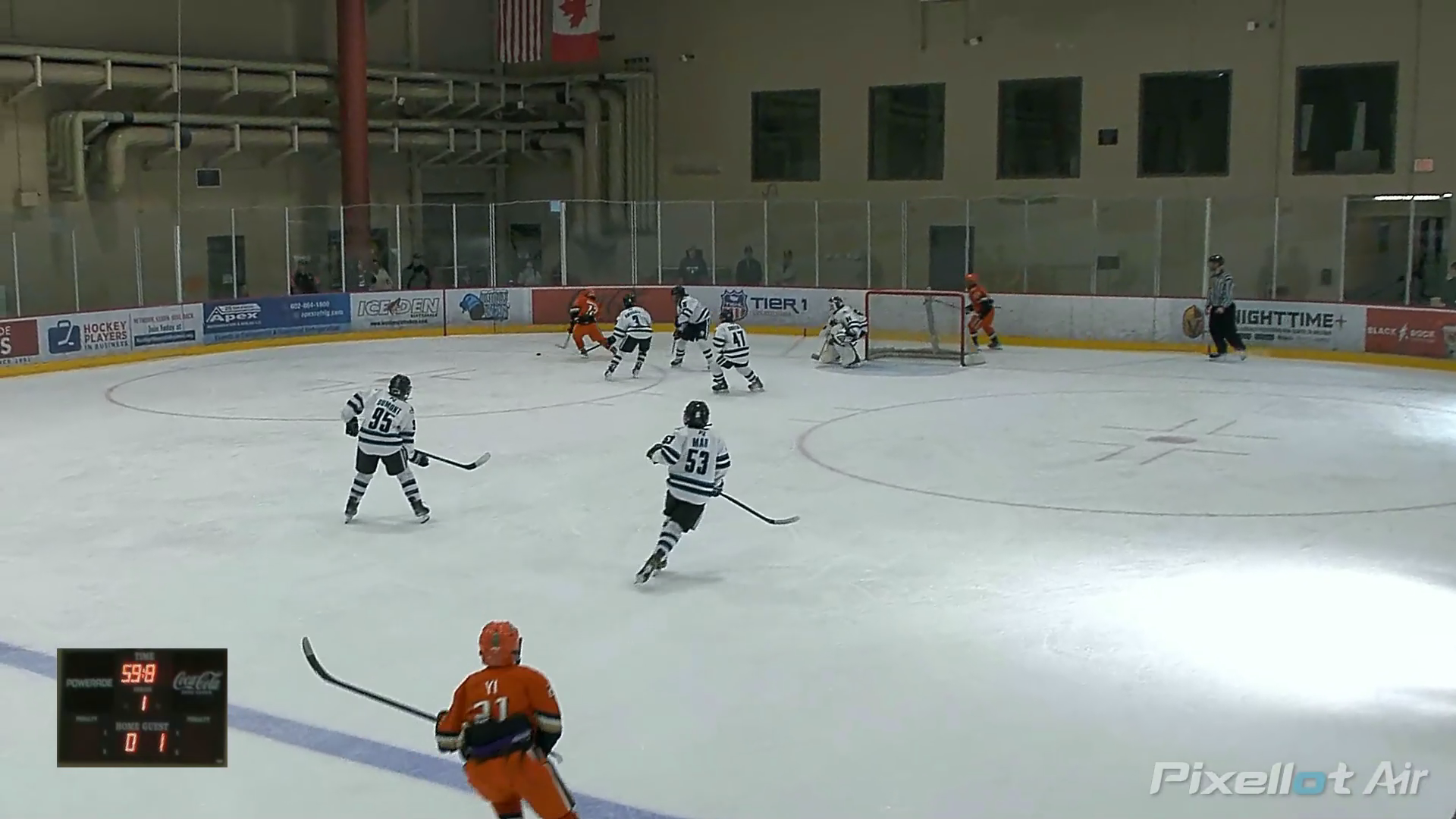Noah Min's .906 save % on 32 shots vs Anaheim Jr Ducks 13O AAA