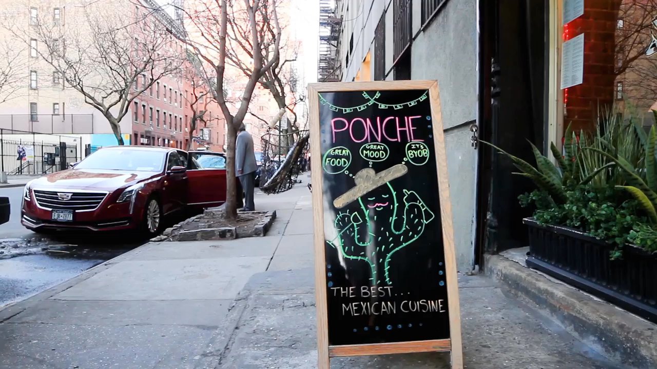 Video from the owner of Ponche Taqueria & Cantina