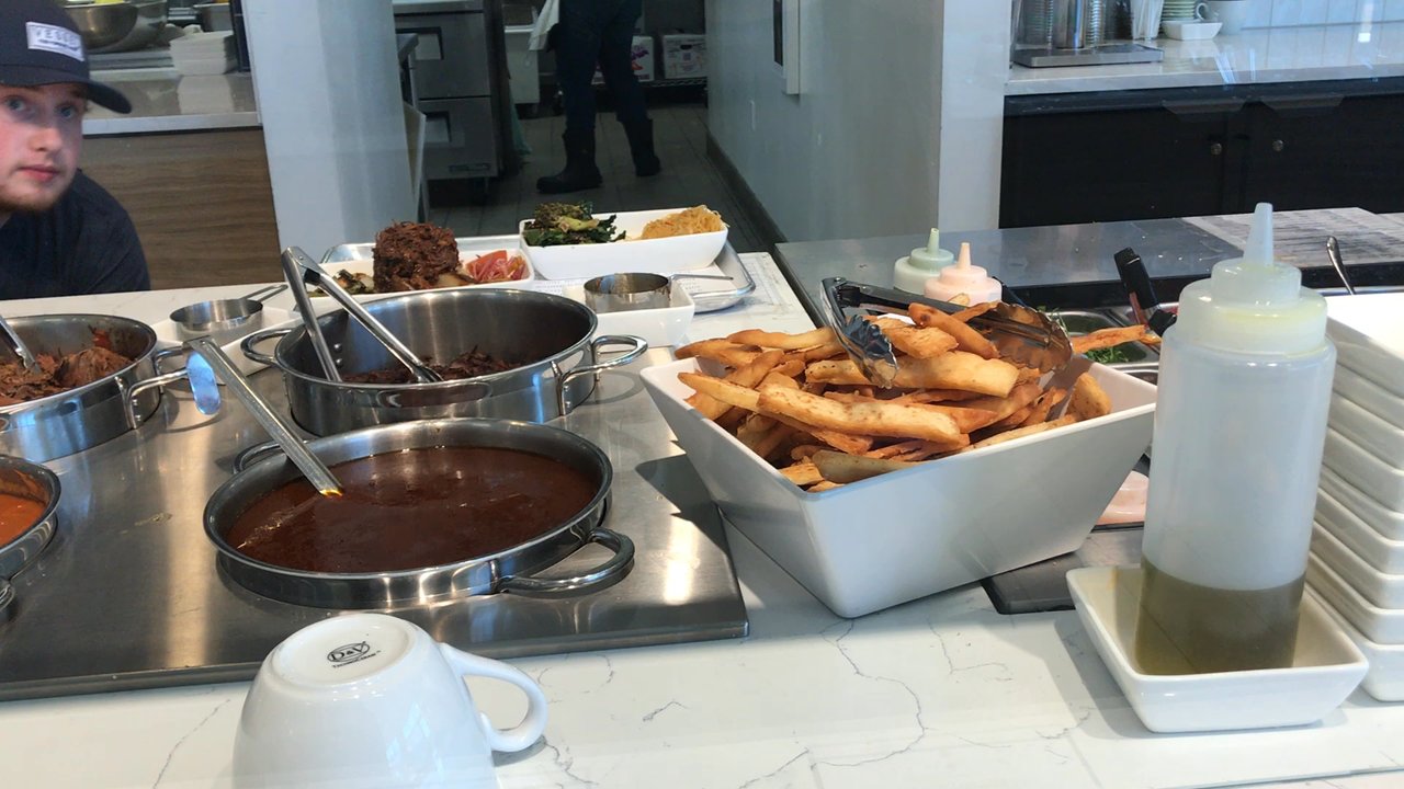 Vessel Kitchen - Making our meal! - New American Near Me - Midvale, Utah