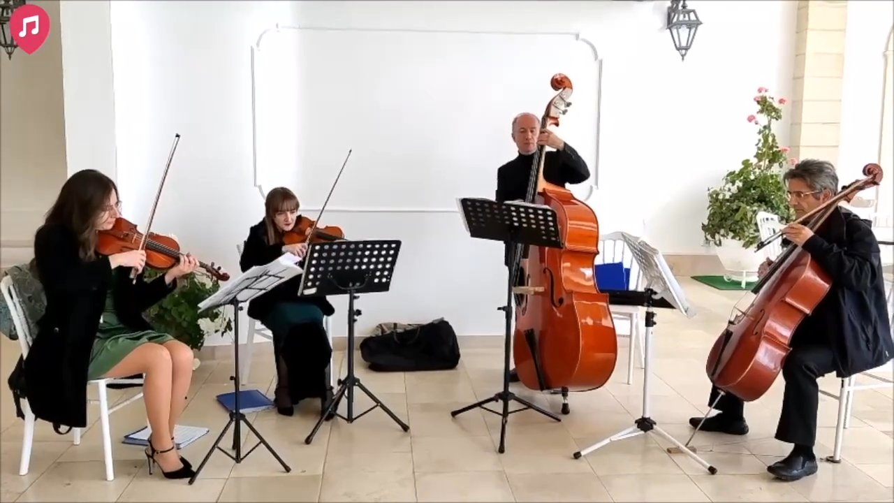 The Puglia String Quartet - Live Showreel 2025 - video