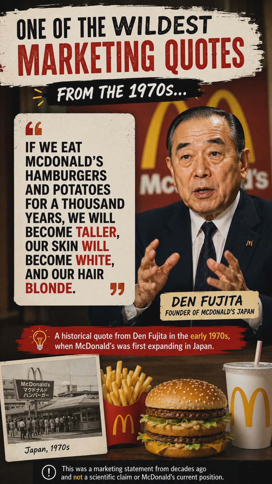 Mc Donalds Japan Marketing Quote