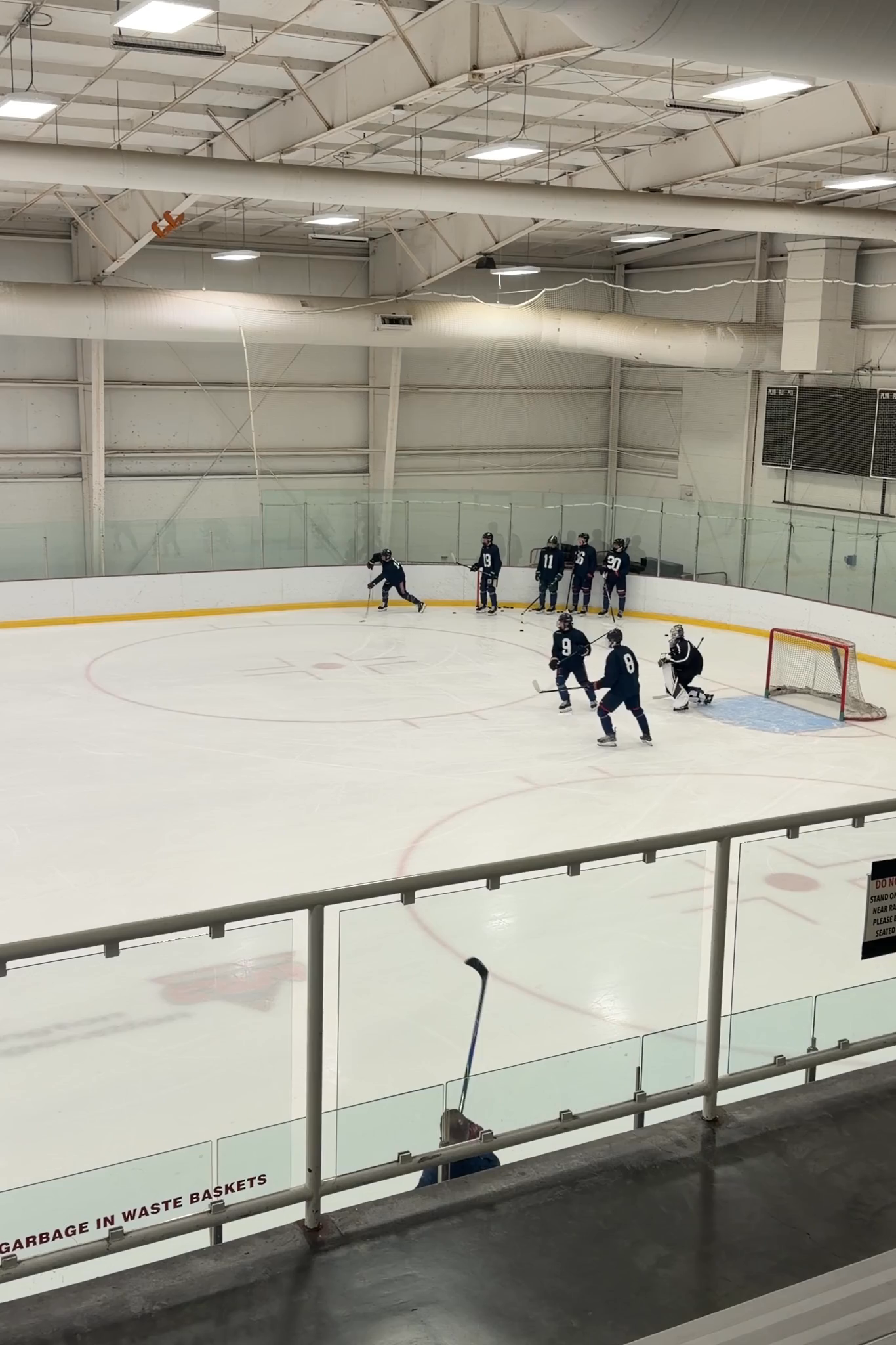 Beckem Goetz: Tri-City Americans Rookie Practice