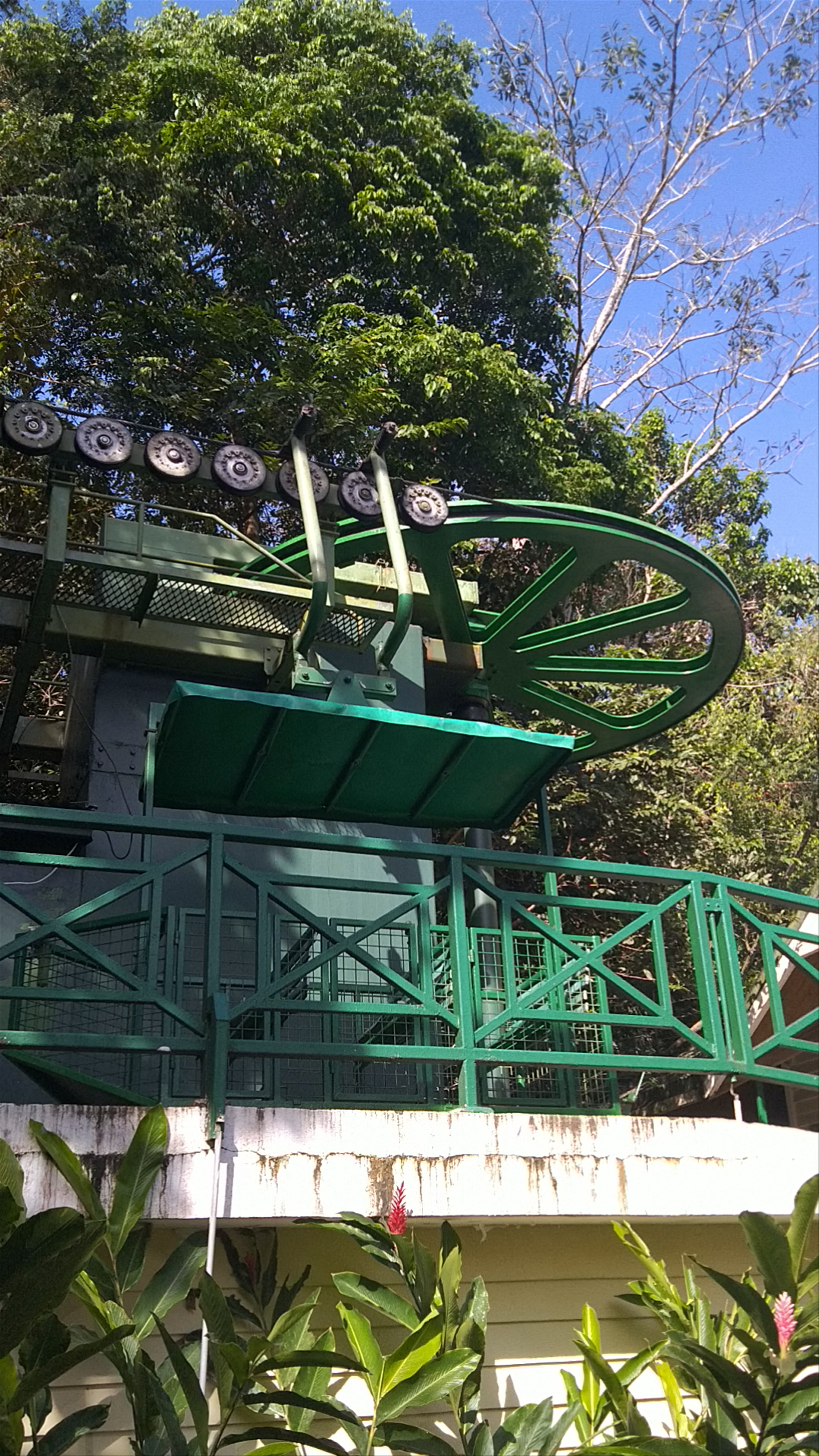 Aerial tram Gamboa resort