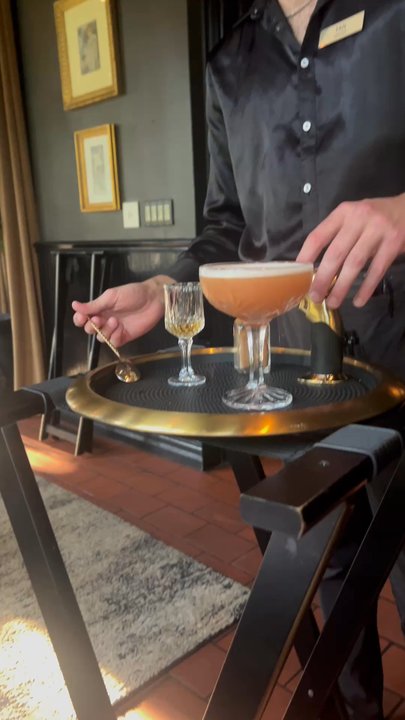 Mangiamo - Burnt Embers cocktail - Italian Near Me - Grand Rapids, Michigan