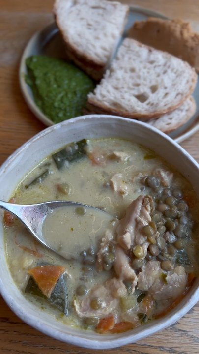 Daily Pot - Asian Thai Green Curry Soup - Vegetarian Near Me - Bergen, 12