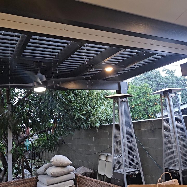 Dynamic patio covers - My fans and lights were damage even though they were under the patio cover - Patio Coverings Near Me