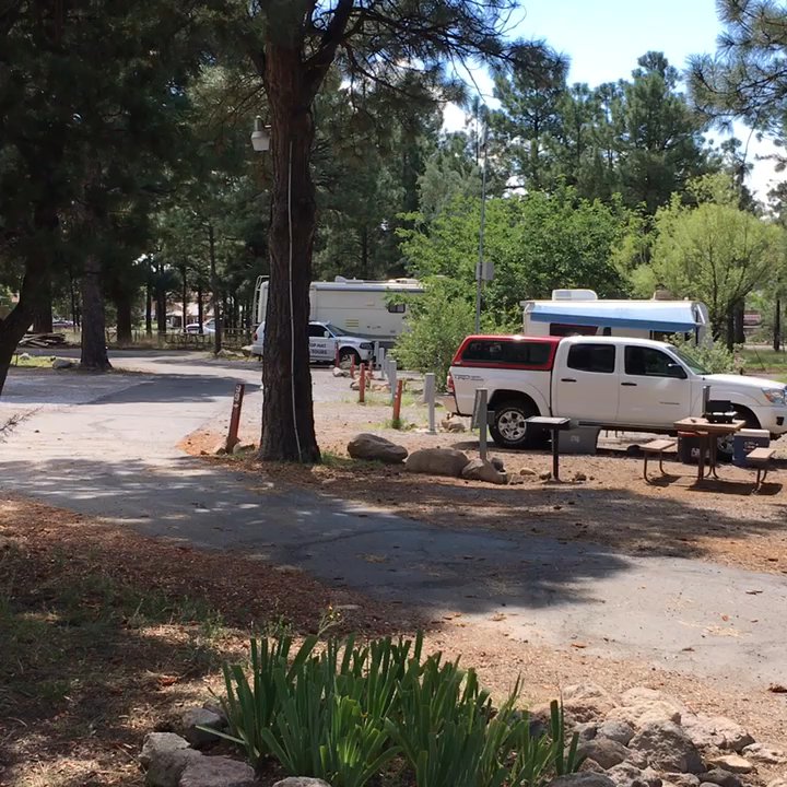 Flagstaff KOA - Video of camp grounds from site 91 - RV Parks Near Me - Flagstaff, Arizona