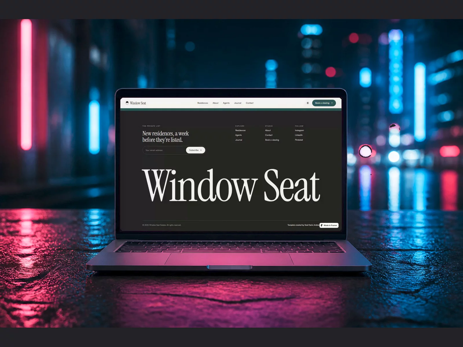 WINDOW SEAT