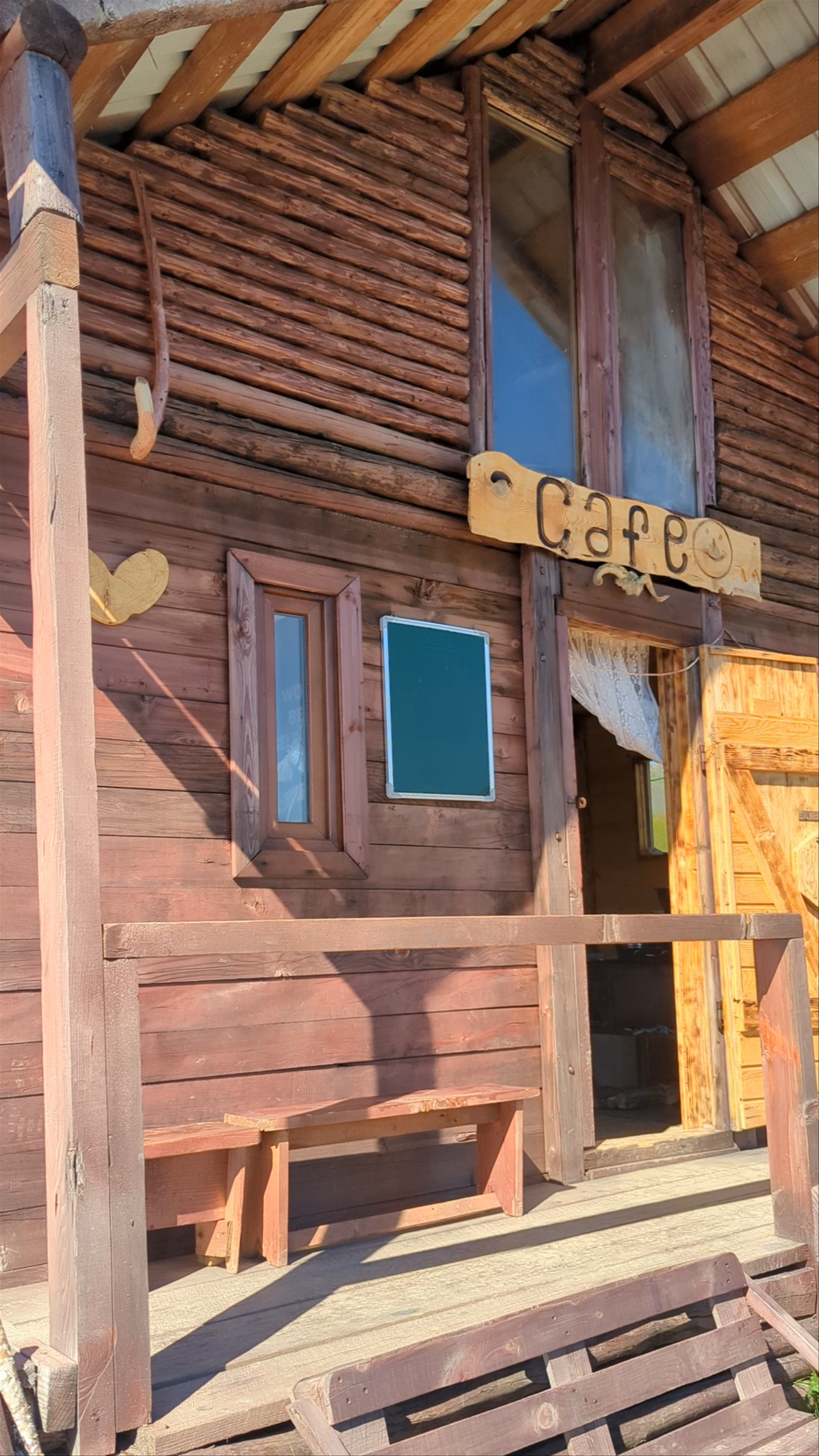 Mountain Café with Stunning Views in Mestia, Georgia