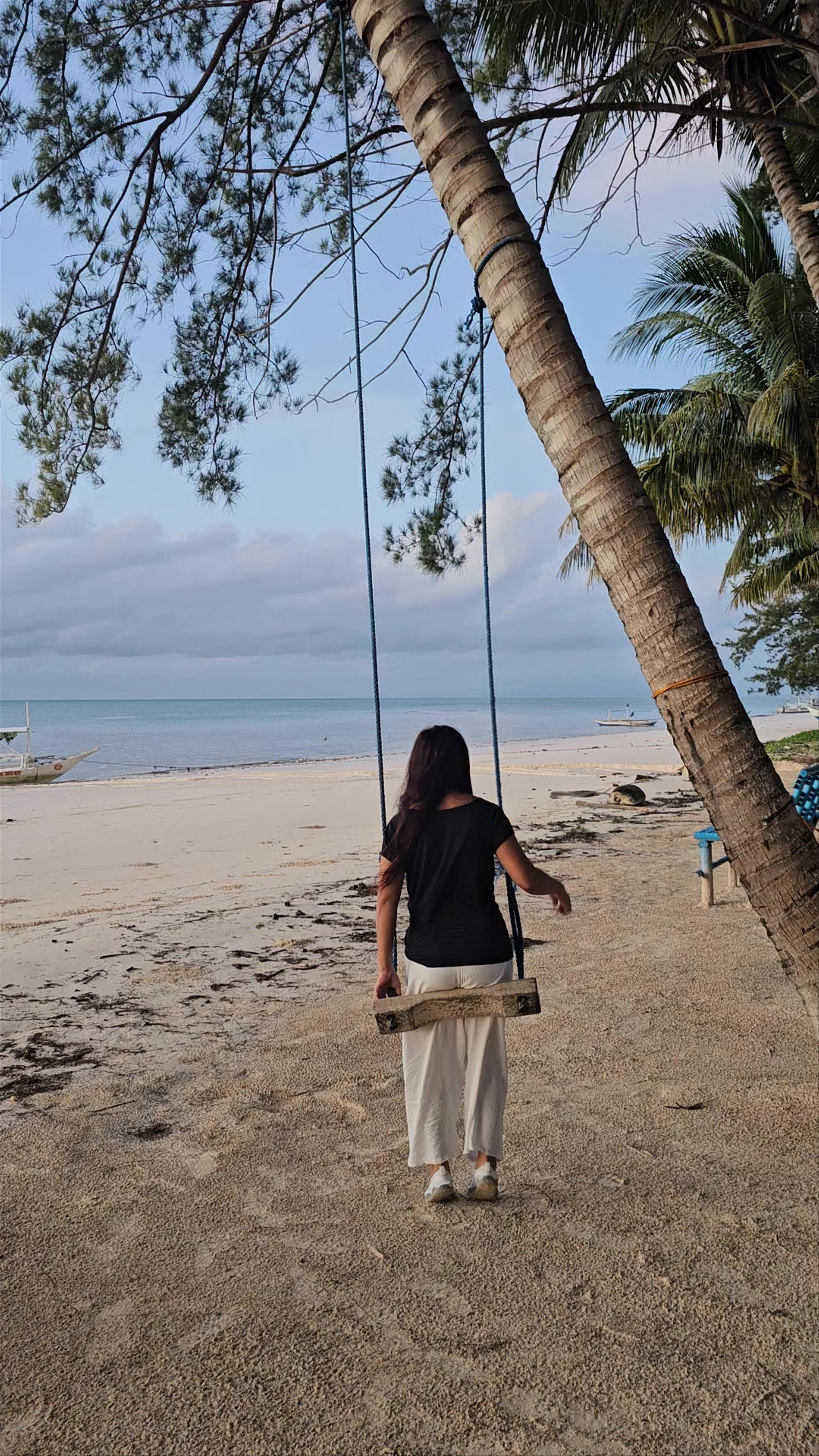 Balabac Island Beach Swing Serenity