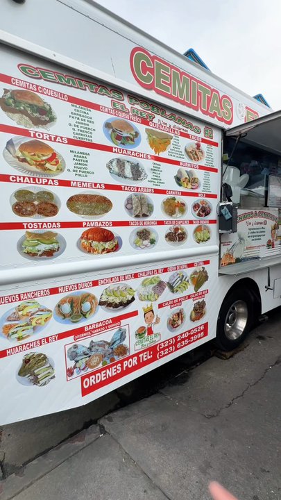 Cemitas Poblanas - Food Truck - Mexican Near Me - Los Angeles, California