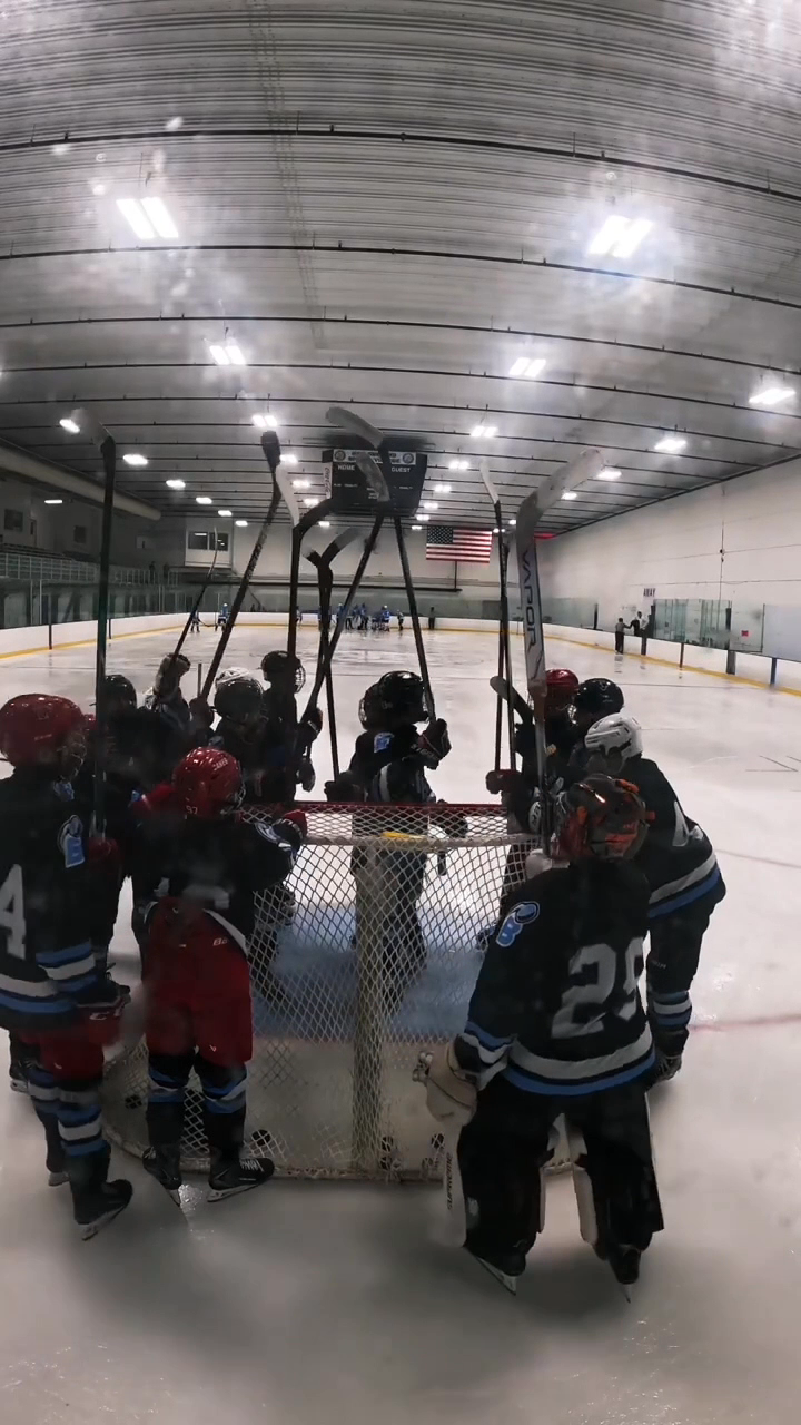 Evan Abromson (2012) saves in Game 1 at Chowder Cup 2026 (Elite)