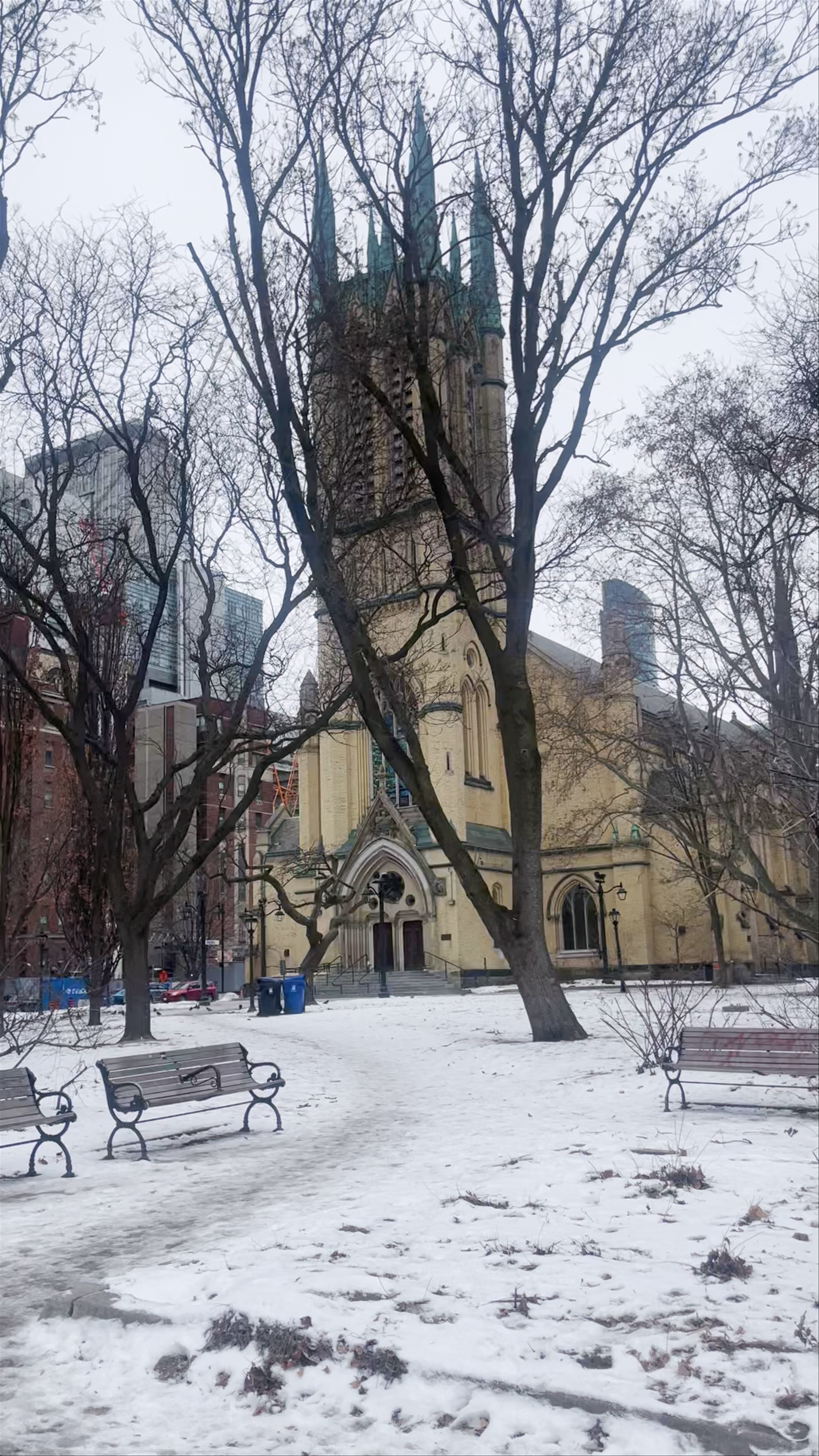 Winter Serenity at Metropolitan United Church, London, Ontario